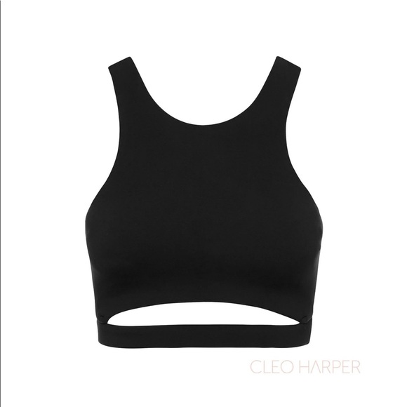 Cleo Harper Coco Bralet Black Sports Bra XS - Picture 10 of 12